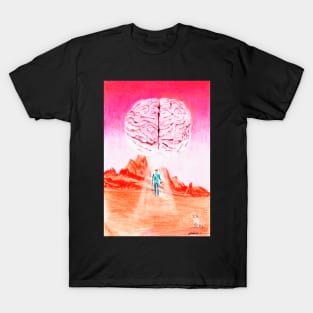 Big Brain (Sci fi design) T-Shirt